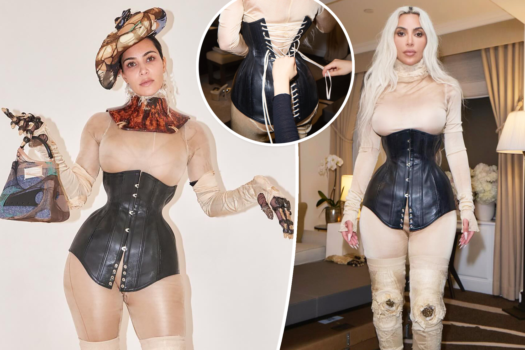 Kim Kardashian roasted for ‘broken doll’-inspired look after Met Gala: ‘It’s giving… lost organs’