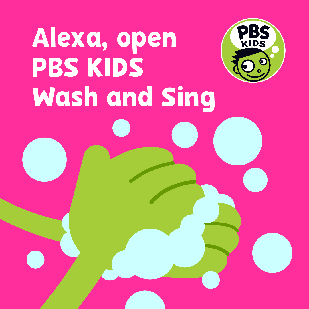 PBS KIDS Wash and Sing icon.