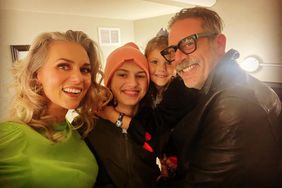 Hilarie Burton and Jeffrey Dean Morgan with their kids Augustus and George
