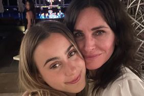 Courteney Cox and daughter Coco