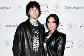 Demi Lovato and Jutes attend Operation Smile's 11th annual Celebrity Ski & Smile Challenge presented by Alphapals, Barefoot Dreams and the St. Regis Deer Valley on April 01, 2023 