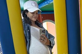 Pregnant Jenna Dewan Shows Off Her Bump in Skin Tight Romper