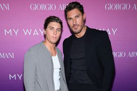 NEW YORK, NEW YORK - APRIL 28: Lukas Gage and Chris Appleton attend as Armani Beauty celebrates the launch of the My Way Refillable Parfum with Sydney Sweeney on April 28, 2023 in New York City. (Photo by Theo Wargo/Getty Images for Armani beauty)