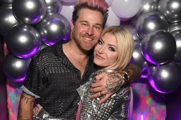 Ryan Cabrera and Alexa Bliss attend Songs For Tomorrow: A Benefit Concert in support of On Our Sleeves, The Movement for Children's Mental Health