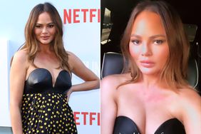 Chrissy Teigen attends the Los Angeles special screening of Netflix's "A Man In Full"; Chrissy Teigen gets Anxiety Hives