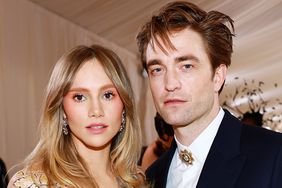 Suki Waterhouse and Robert Pattinson attend The 2023 Met Gala Celebrating "Karl Lagerfeld: A Line Of Beauty" at The Metropolitan Museum of Art on May 01, 2023 in New York City.