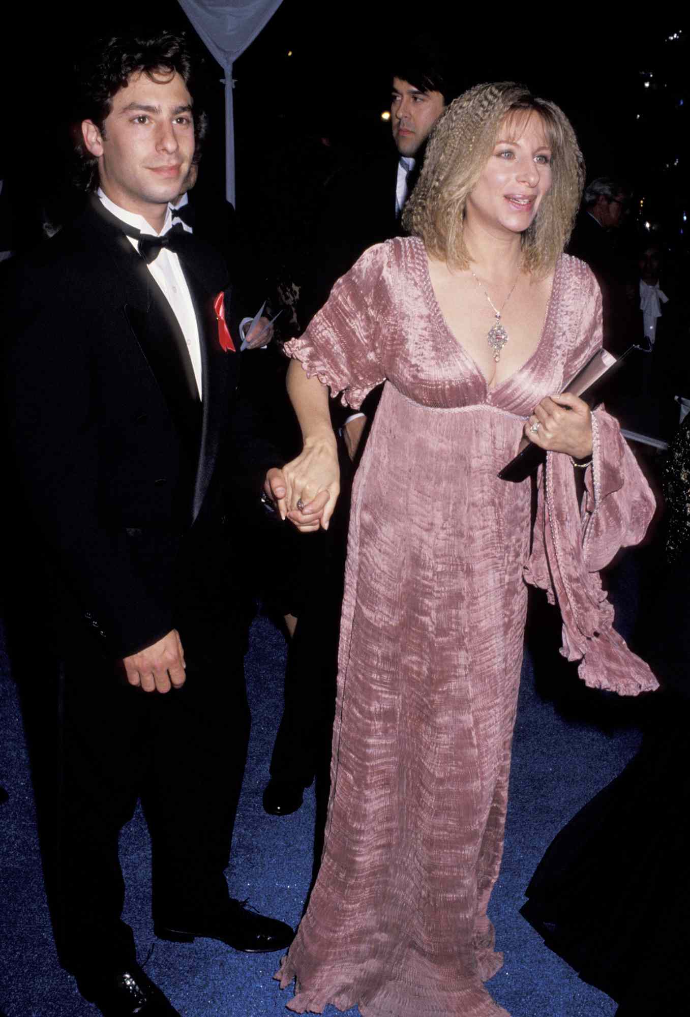 Barbra Streisand and son Jason Gould