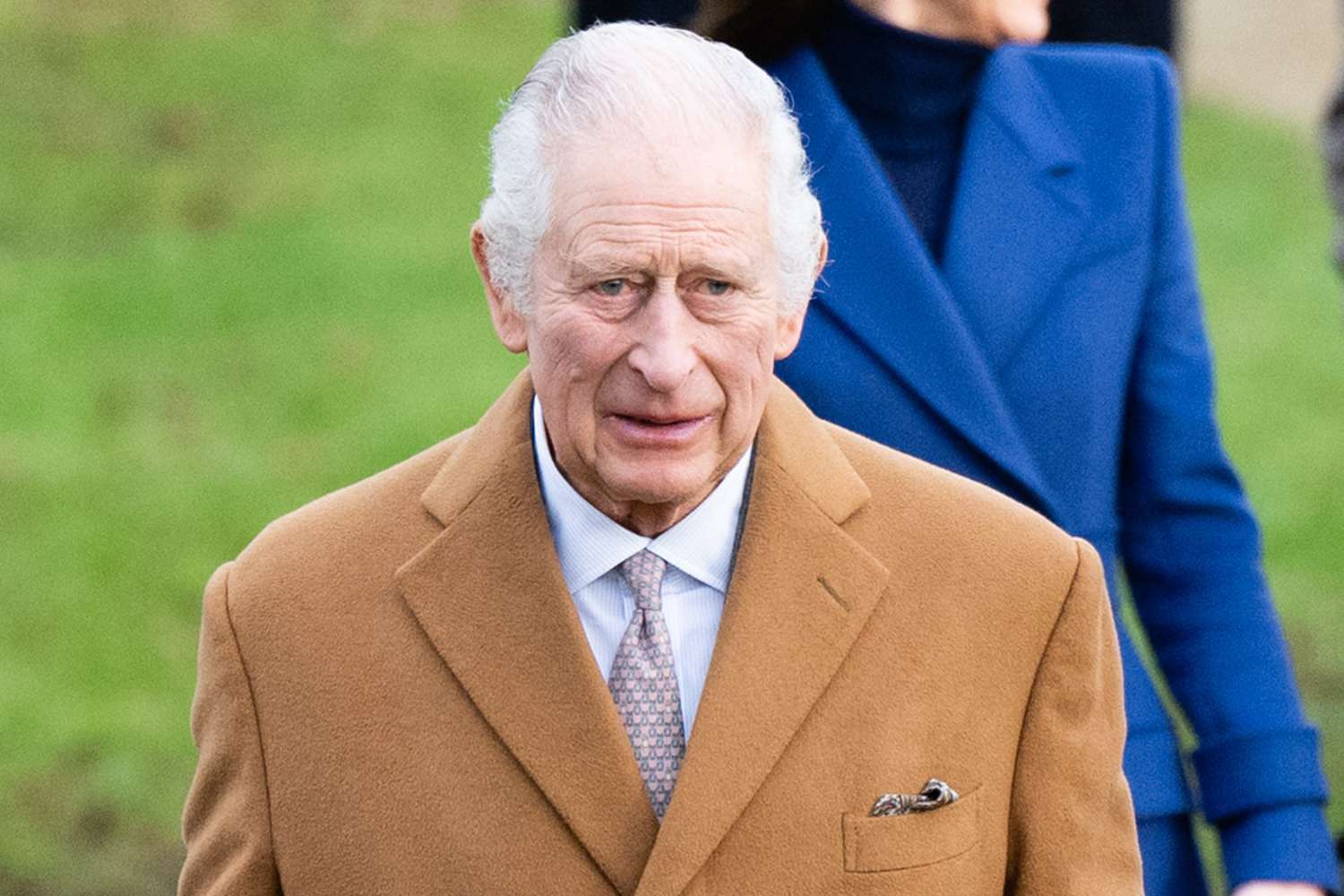 King Charles III and Queen Camilla attend the Christmas Morning Service