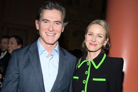 Billy Crudup and Naomi Watts at the premiere of "Hello Tomorrow" held at The Whitby Hotel on February 15, 2023 in New York City.