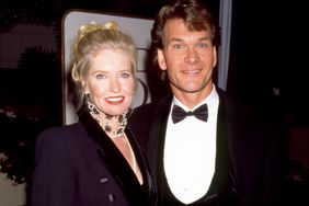  Lisa Niemi and husband Patrick Swayze attend the 53rd Annual Golden Globe Awards