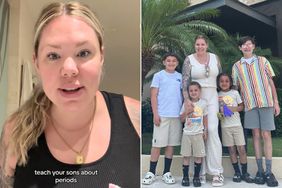Kailyn Lowry teaching sons about periods