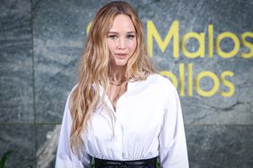 Jennifer Lawrence attends the "Sin Malos Rollos" photocall at Hotel Four Seasons on June 14, 2023 in Madrid, Spain