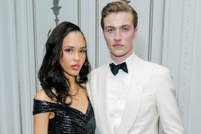 Nara Aziza Smith and Lucky Blue Smith attend Ralph's Club by Ralph Lauren on November 30, 2022 in London, England. 