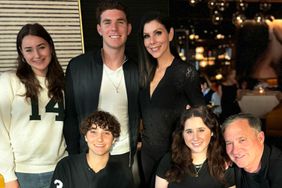 Heather Dubrow poses with her family