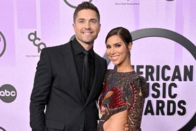 LOS ANGELES, CALIFORNIA - NOVEMBER 20: (EDITORIAL USE ONLY) Eric Winter and Roselyn Sánchez attend the 2022 American Music Awards at Microsoft Theater on November 20, 2022 in Los Angeles, California. (Photo by Axelle/Bauer-Griffin/FilmMagic)