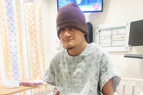 Ronal Salvador at Children's Hospital New Orleans before surgery