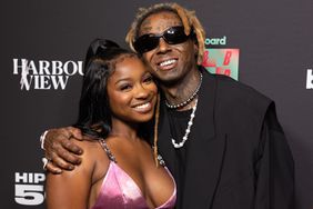 Reginae Carter and Lil Wayne at Billboard R&B Hip-Hop Live held at The Novo