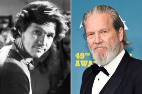 Jeff Bridges in Tron, 1982; Jeff Bridges in 2024