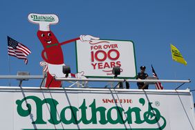 Nathan's hot dogs