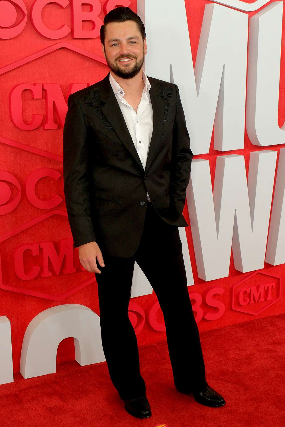 Chayce Beckham attends the 2024 CMT Music Awards at Moody Center on April 07, 2024 in Austin, Texas