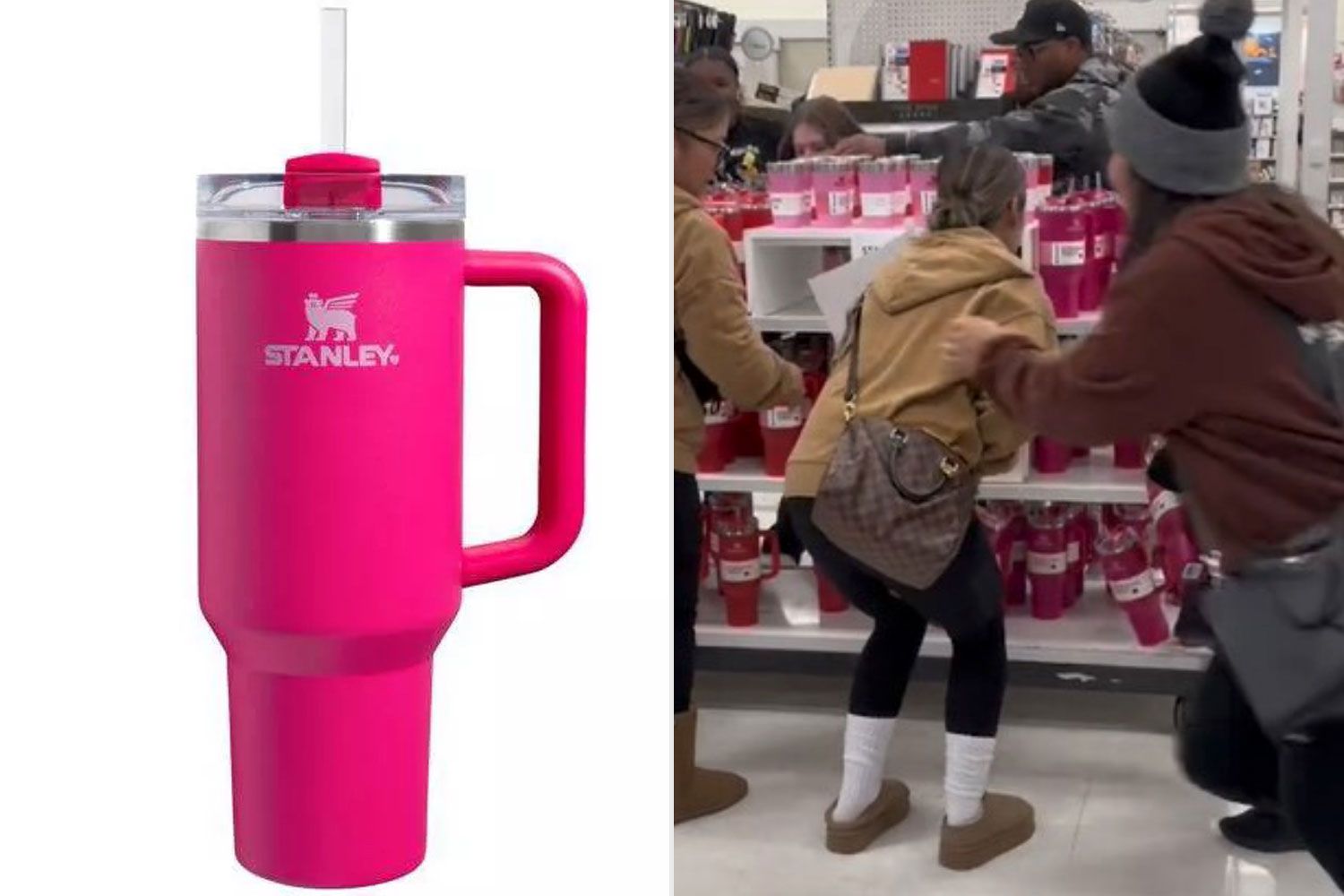 Target Shoppers Are 'Getting Trampled' for a Limited Edition Valentine's Day Stanley Cup