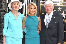Kelly Ripa and Parents Honored With Star On The Hollywood Walk Of Fame on October 12, 2015 in Hollywood, California.