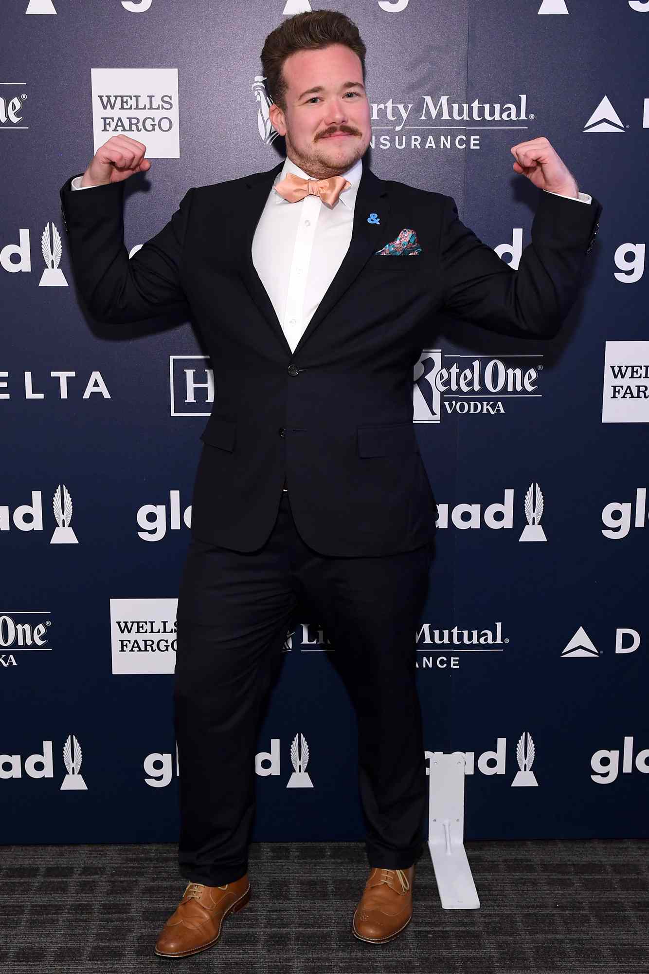 Zeke Smith attends 28th Annual GLAAD Media Awards at The Hilton Midtown on May 6, 2017 in New York City.