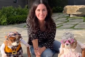 Courteney Cox Dresses up Her Dogs in Hilarious Video