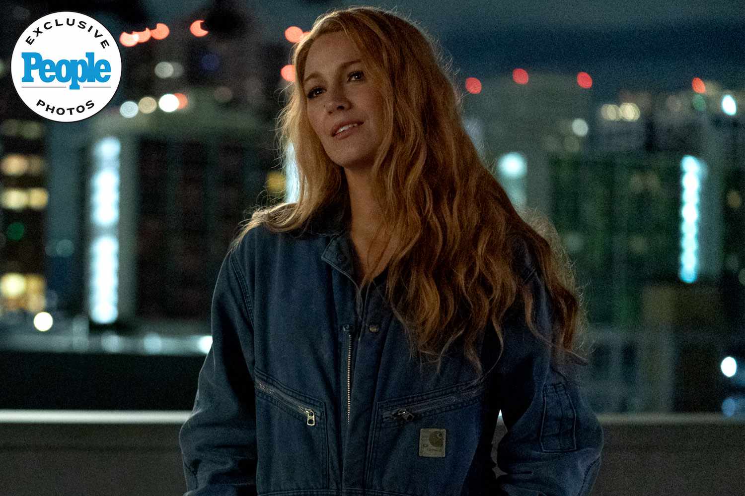 Blake Lively stars as Lily Bloom in IT ENDS WITH US.
