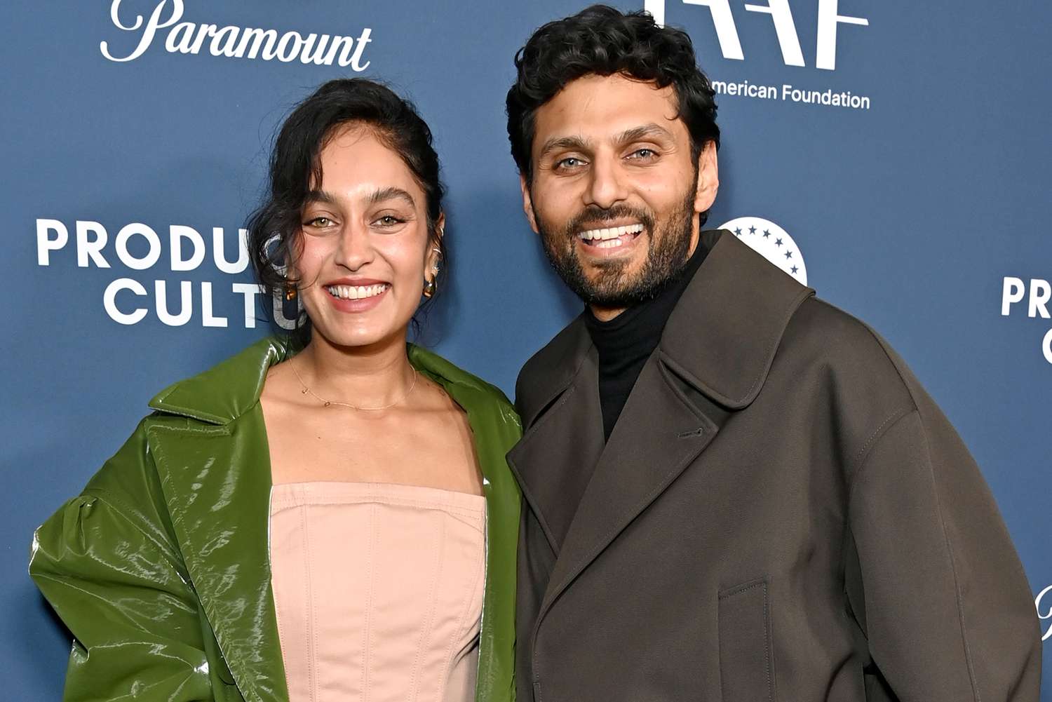 Radhi Devlukia and Jay Shetty attend "South Asians At The Oscars" Pre-Oscars Party at Paramount Studios on March 04, 2024 in Los Angeles, California. 