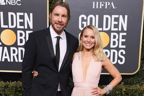 Dax Shepard and wife Kristen Bell attend the 76th Annual Golden Globe Awards at The Beverly Hilton Hotel