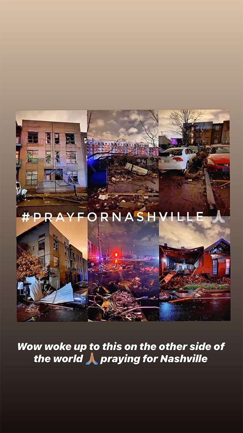 Nashville tornado reactions