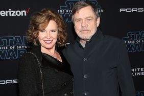 HOLLYWOOD, CALIFORNIA - DECEMBER 16: (L-R) Marilou York and Mark Hamill arrive for the World Premiere of "Star Wars: The Rise of Skywalker", the highly anticipated conclusion of the Skywalker saga on December 16, 2019 in Hollywood, California. (Photo by Jesse Grant/Getty Images for Disney)