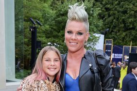 Willow Sage Hart and Pink at the Los Angeles No Kid Hungry Dinner held at a private residence on April 27, 2023 in Los Angeles, California. 