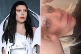 Lady Gaga Shares Eyebrow Bleaching Process Before Going Full 2012 at the Chromatica Ball Premier