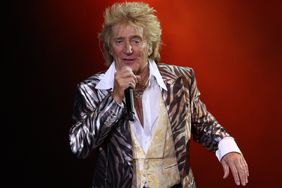 Rod Stewart performs at Spark Arena