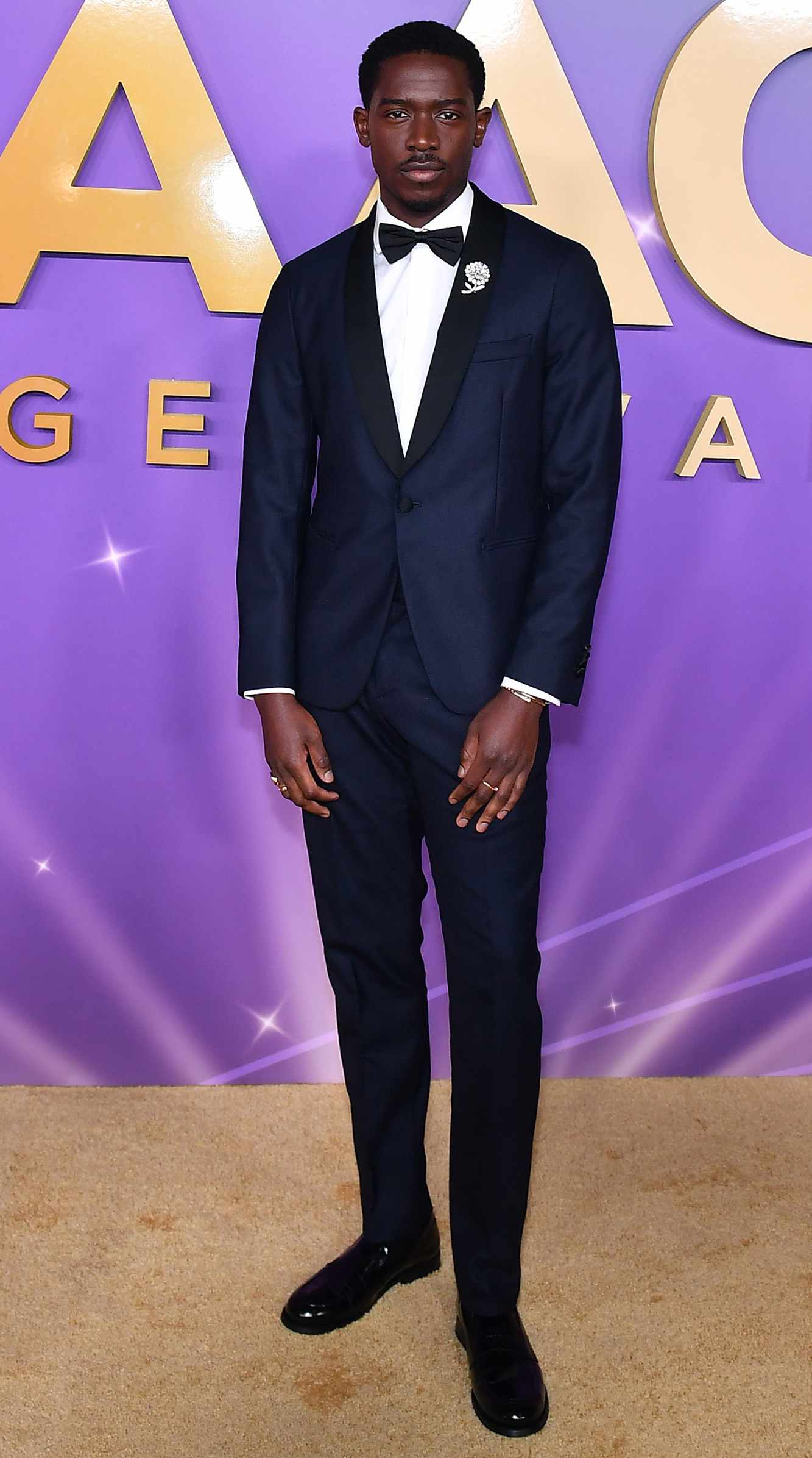 Damson Idris attends the 55th NAACP Image Awards
