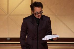 Golden Globes Robert Downey Jr. Supporting Actor Motion PIcture