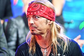 LOS ANGELES, CALIFORNIA - DECEMBER 04: Bret Michaels of Poison speaks during the press conference for THE STADIUM TOUR DEF LEPPARD - MOTLEY CRUE - POISON at SiriusXM Studios on December 04, 2019 in Los Angeles, California. (Photo by Emma McIntyre/Getty Images for SiriusXM)