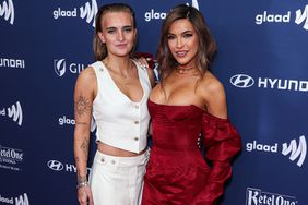 G Flip and girlfriend Chrishell Stause arrive at the 34th Annual GLAAD Media Awards