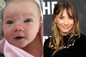 Kaley Posts Pic of Baby on IG; Kaley Cuoco attends the 28th Annual Critics Choice Awards