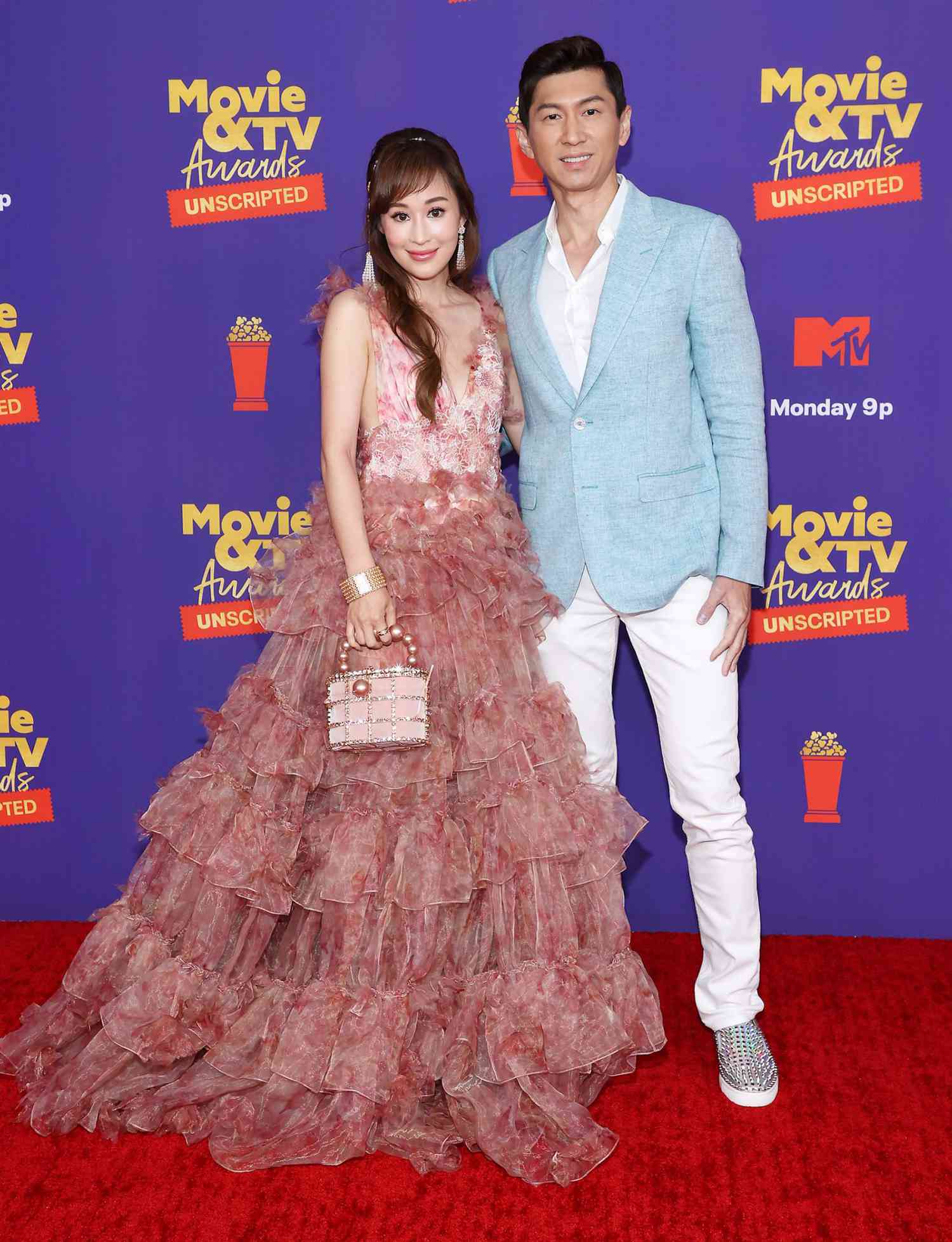 Cherie Chan and Jessey Lee -- 2021 MTV Movie & TV Awards: UNSCRIPTED - Arrivals