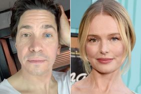 Justin Long Channels Fiance Kate Bosworth with Two Colored Eyes