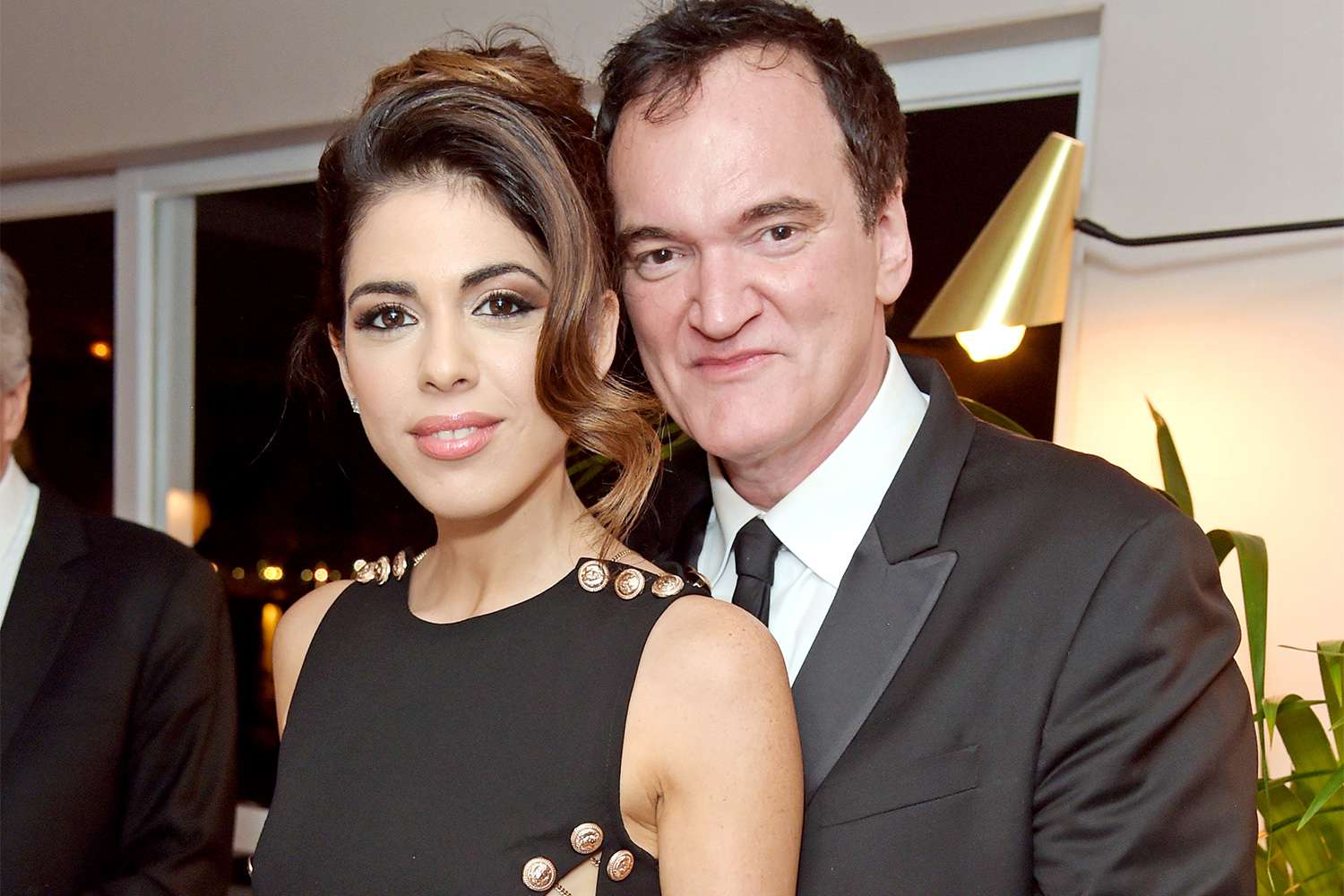 CANNES, FRANCE - MAY 21: Daniella Tarantino (L) and Quentin Tarantino attend the Once Upon A Time In Hollywood After Party at JW Marriott on May 21, 2019 in Cannes, France. (Photo by Antony Jones/Getty Images for Sony Pictures)