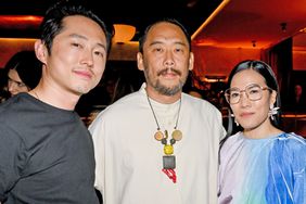 Steven Yeun, David Choe, Ali Wong and Lee Sung Jin at the premiere of "Beef" party on March 30, 2023 in Los Angeles, California. (Photo by Michael Buckner/Variety via Getty Images)
