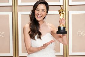 Michelle Yeoh, winner of the Best Actress in a Leading Role award for ‘Everything Everywhere All at Once’, poses in the press room at the 95th Annual Academy Awards