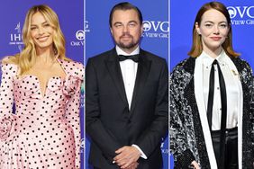 Margot Robbie, Leonardo DiCaprio, Emma Stone 