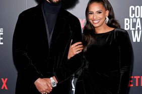 Colin Kaepernick (L) and Nessa attend the Netflix Limited Series Colin In Black And White Special Screening at The Whitby Hotel on October 26, 2021 in New York City