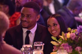 Former football player Nnamdi Asomugha and Honoree Kerry Washington attend the Bronx Children's Museum Gala at Tribeca Rooftop on May 2, 2017 in New York City