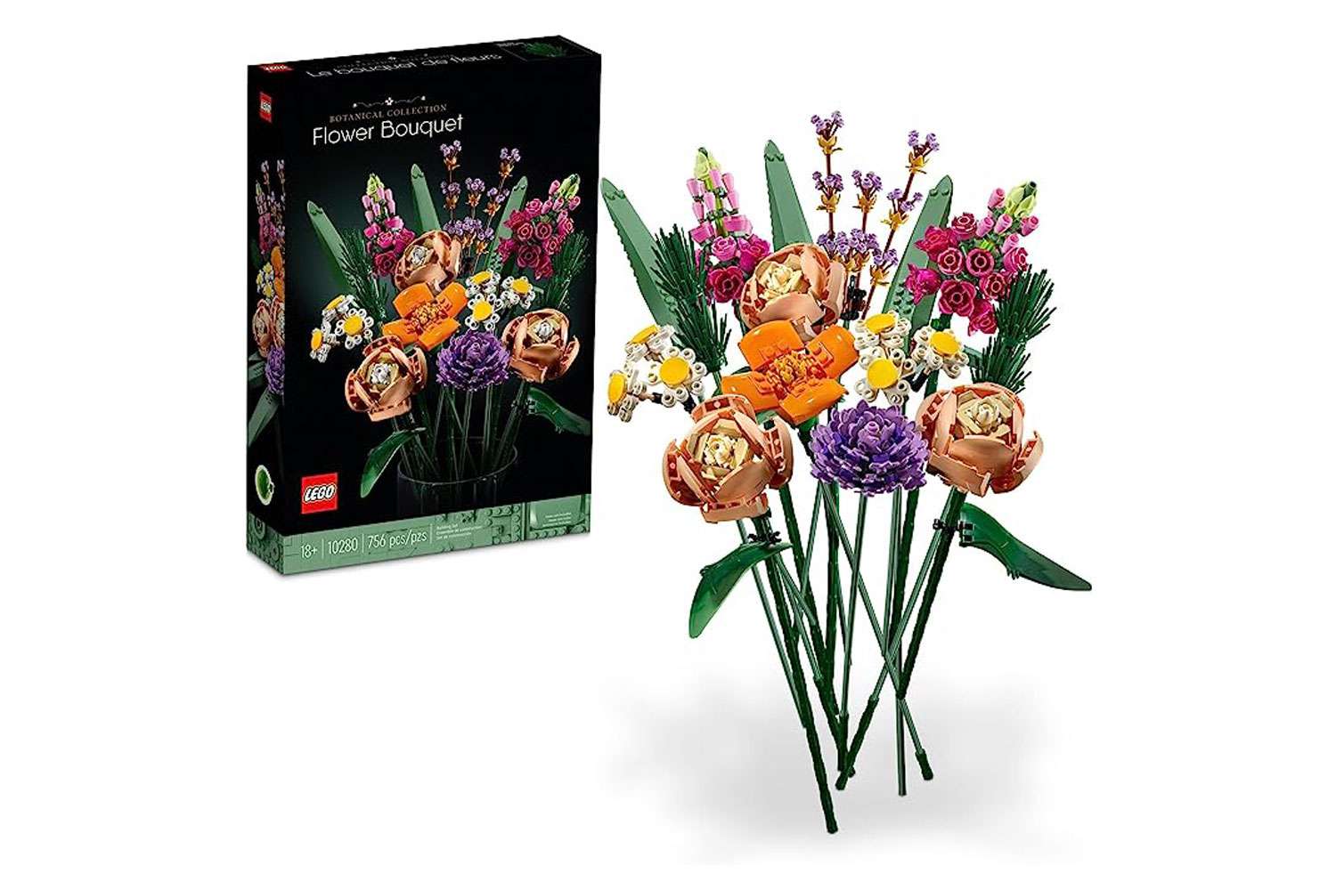 Amazon Prime Day LEGO Icons Flower Bouquet 10280 Building Decoration Set